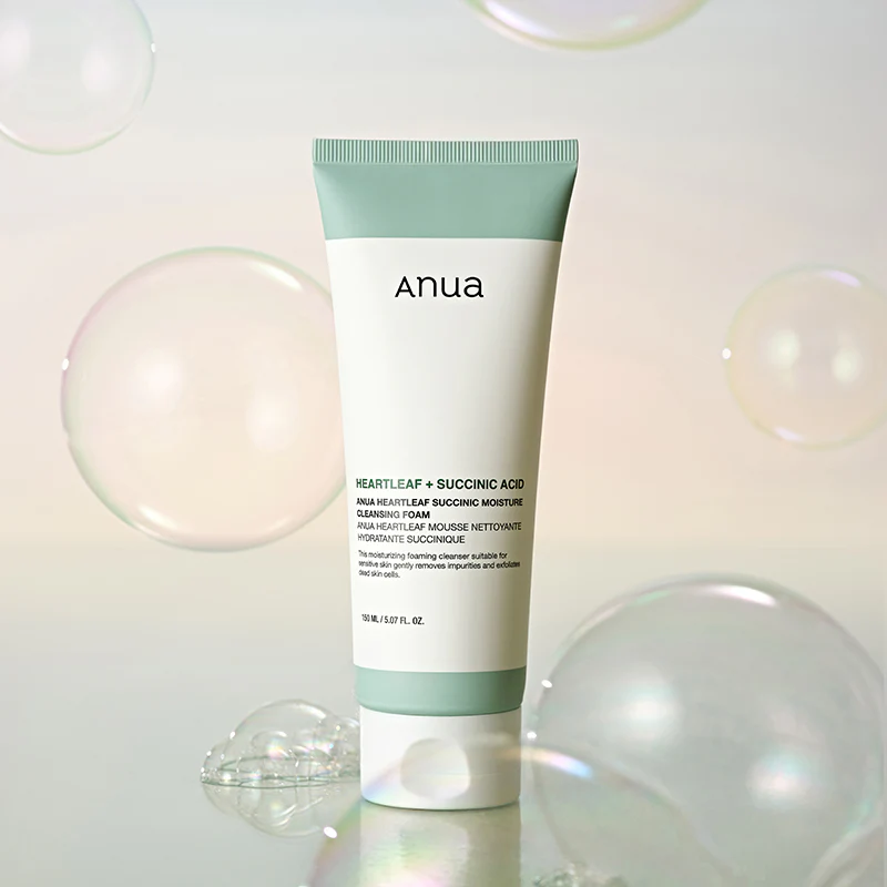 Heartleaf Succinic Moisture Cleansing Foam - Image 2